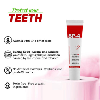 SP-4 Brightening & Stain Removing Toothpaste